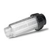 Water Inlet Filter Transparent ABS Housing Clear Thread M34in Home Cleaning Machine Filter for