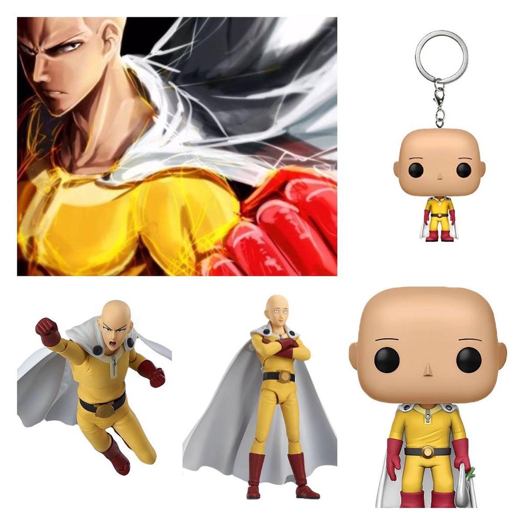 One Punch Man Saitama Pvc Figure Cute Cartoon Animation Toy!