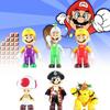 Super Mario 7th Edition Mario Office Figurine Pvc Cartoon Anime Collectible Model