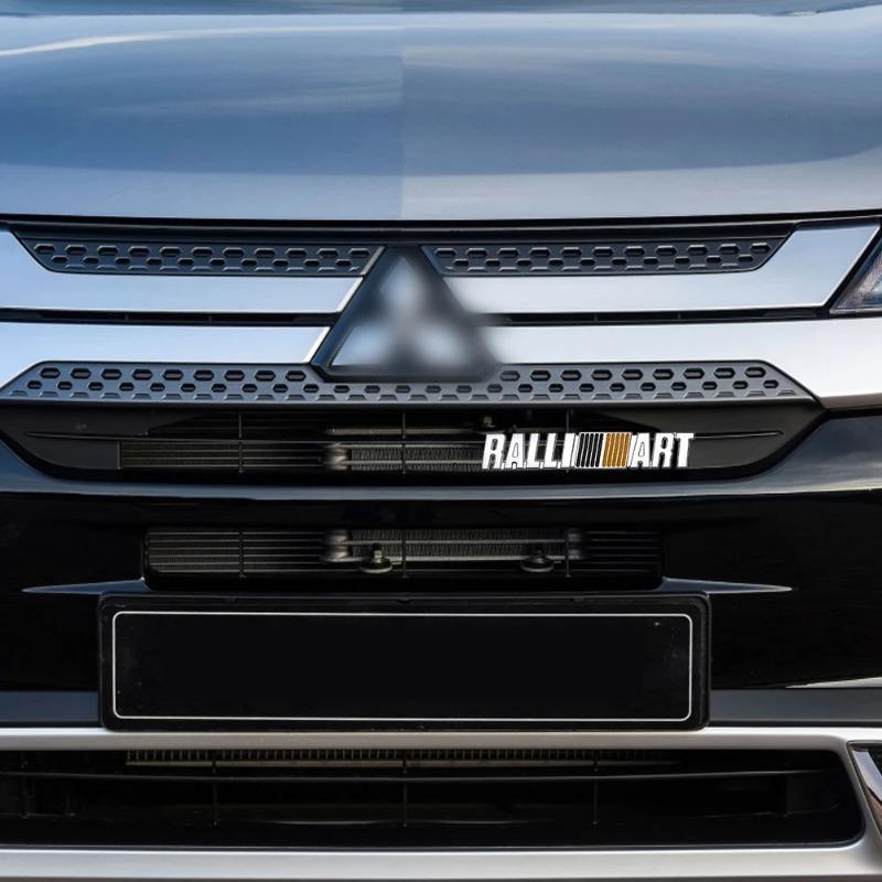 3D Металлическая Наклейка-Эмблема Решетки Радиатора RALLlART Для Кузова Автомобиля, Багажника Lancer Outlander Ralliart Eclipse