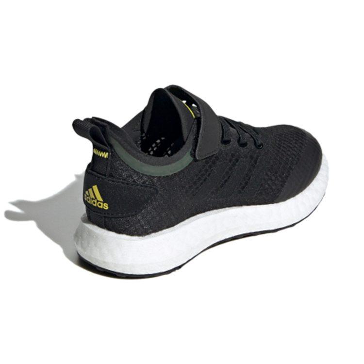 adidas Rapida Lux El K Низкие детские беговые кроссовки Черный Детские EG4600