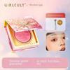 Girl Cult Eye Makeup Embossed Blush Palette Matte Contour and Highlighter Student Cute Makeup Женская косметика для красоты, 1 шт., 8 шт.) В10