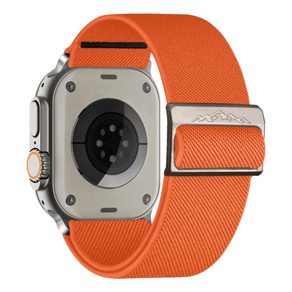Нейлоновый ремешок для Apple Watch ultra 2 Ремешок 49 мм 45 мм 44 мм 40 мм 46 41 мм Титановая пряжка Браслет ремешок iwatch Серия 9 6 7 8 se 10