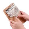 Summina 17 Key Thumb Piano Kalimba Camphor Tree with Carry Bag C Tone Music Book Musical Scale Sticker Tuning Hammer Accompaniment Chain Tassel