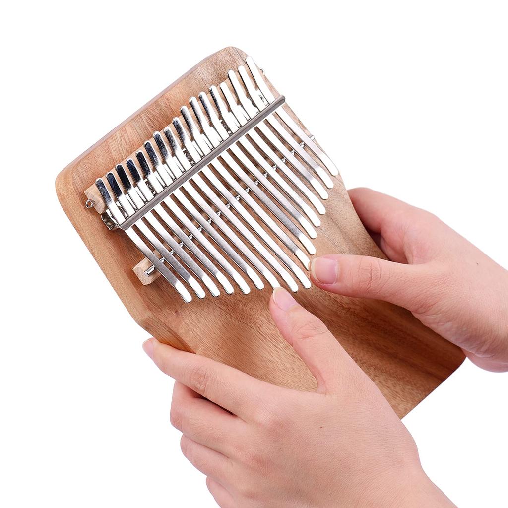 Summina 17 Key Thumb Piano Kalimba Camphor Tree with Carry Bag C Tone Music Book Musical Scale Sticker Tuning Hammer Accompaniment Chain Tassel