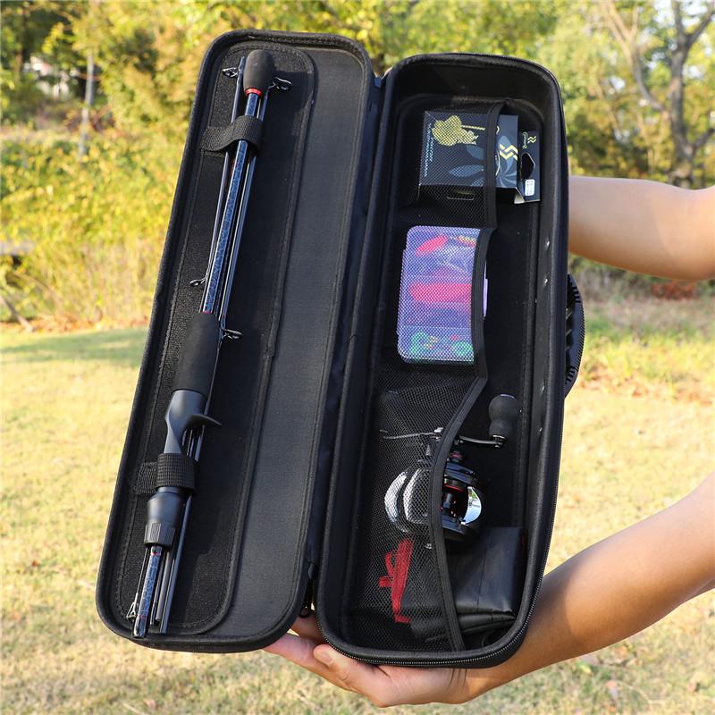 Набор удочек и катушек, литая удочка 1,8-2,4 м и комбинированная катушка 18 + 1bb, сумка с приманкой для ловли карпа