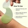 mCaffeine Green Tea Hydrogel Under Eye Patches for Fine Lines & Puffiness | 15 Pairs Cooling Eye Mask for Hydration