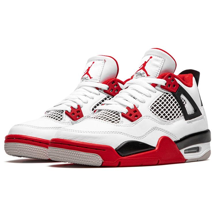 Jordan 4 Retro Fire Red 2020 GS 408452-160
