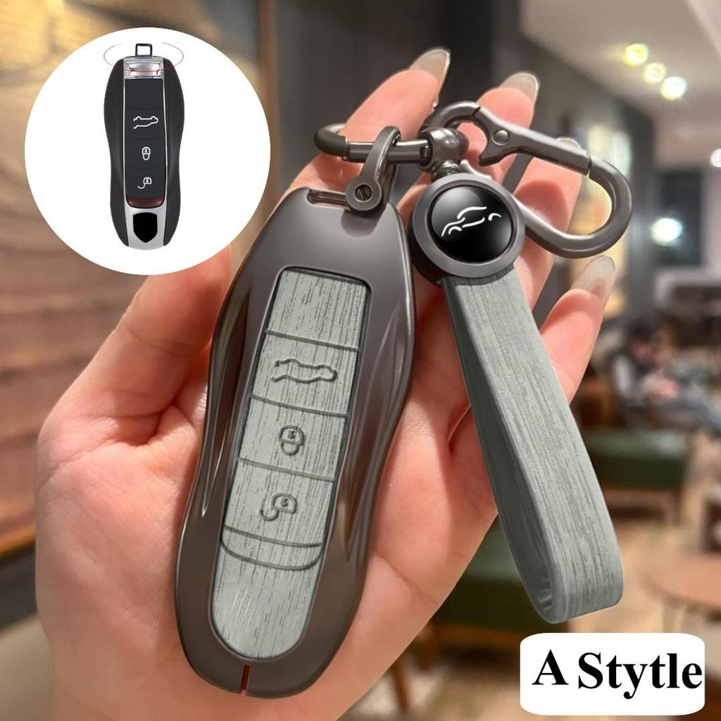 Для Porsche Panamera Cayenne Cayman Macan Boxster 911 9ya 971 Shell Protection Fashion Metal Remote Car Key Case Cover