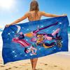 1Pc Fantasy Swordsmanship Trio Beach Towel, Quick Dry, Multi-Use for Beach Pool Gym Yoga Home Travel, Christmas, Halloween, Xmas Gift M929149