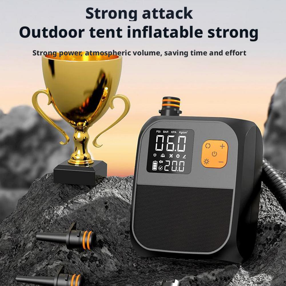 Электрический насос для паддлборда 25 фунтов на квадратный дюйм, воздушный компрессор, портативный насос SUP, аккумуляторный электрический воздушный насос 2000 мАч для каяка, лодки, Inf T5H3