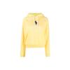 Polo SS23 Pattern Printed Hooded Sweatshirt Women Sweatshirt Yellow 211892658-002