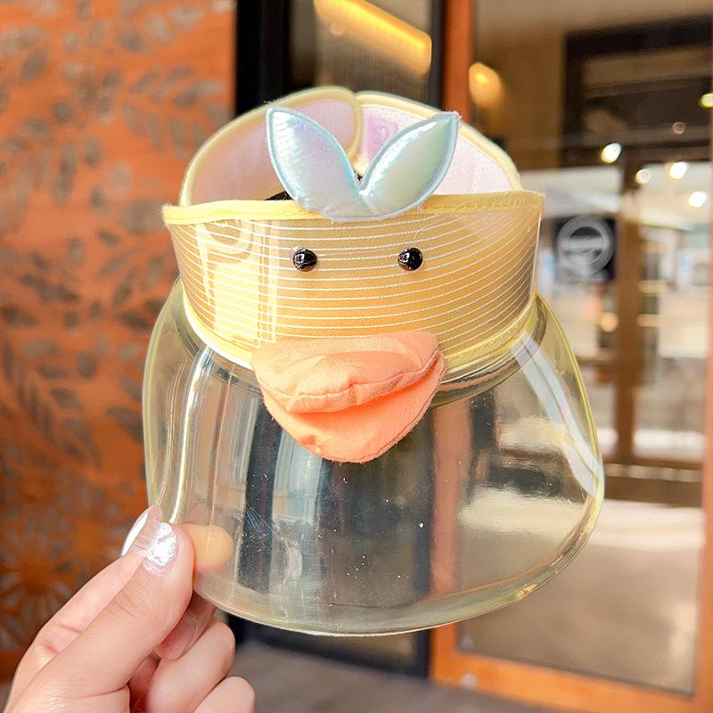 Детская мультяшная шляпа от солнца с УФ-защитой для летнего отдыха на открытом воздухе