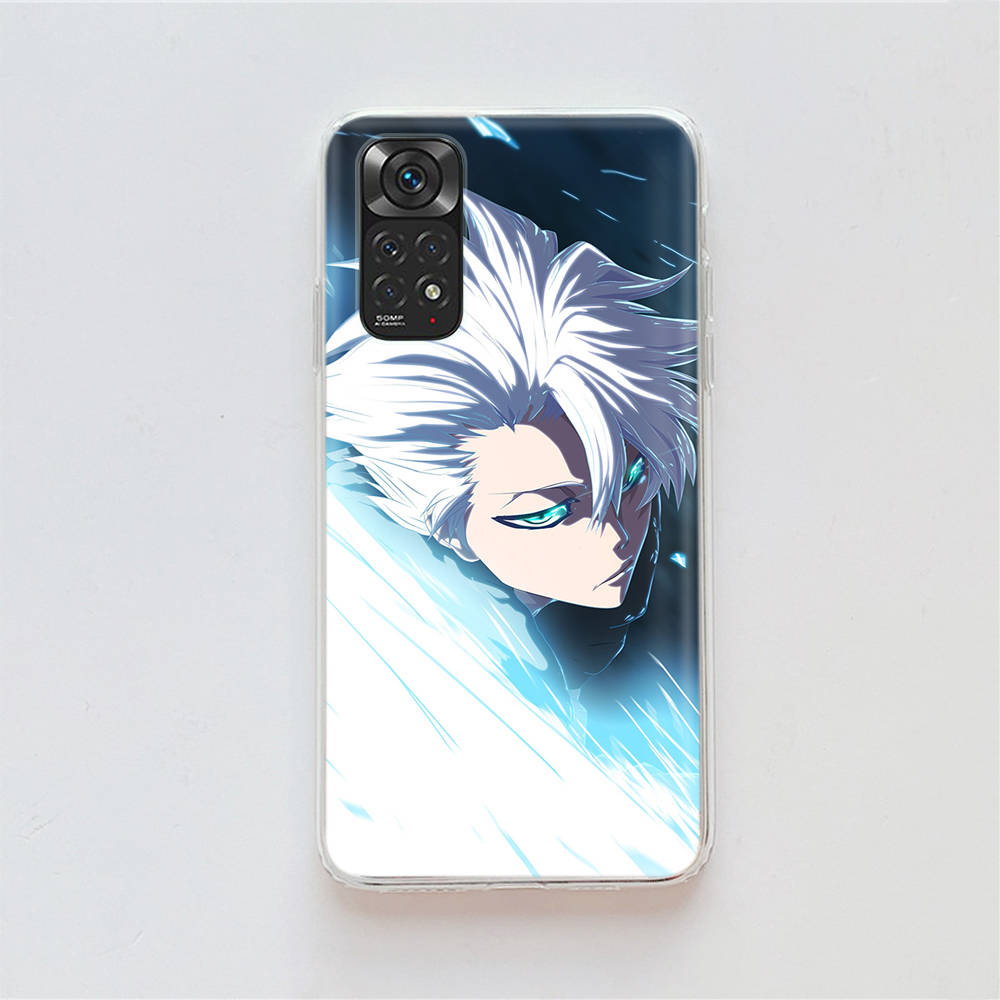 Чехол DT26 Bleach для Samsung A04 A14 A23 A34 A54 M23 M33 M52 M53 Realme 10 9 C30S C35 C55 VIVO Y02S Y21 Y33S Y51 X80 Pro Прозрачный чехол