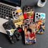 Чехол для Apple iPhone 17 16 14 15 Plus Pro Max 16E ProMax + 15Plus 15+ 16+ Чехол для телефона Санджи Ророноа Зоро One Luffy Pieces