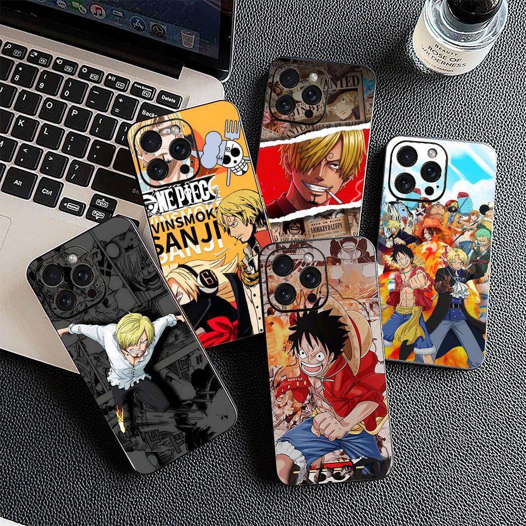 Чехол для Apple iPhone 17 16 14 15 Plus Pro Max 16E ProMax + 15Plus 15+ 16+ Чехол для телефона Санджи Ророноа Зоро One Luffy Pieces
