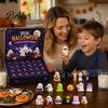 Durable Resin Holiday Ornaments Halloween Advent Calendar 2026, 24 Day Ghost Countdown with Cute Collectible Figures, Gifts for Kids Boys Girls, Party