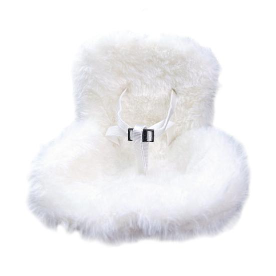 Car Safety Seat for Dolls Decorative Sofa Seat with Furry Cushion And Headrest for Car Air Vents Decor To Display Doll Toy