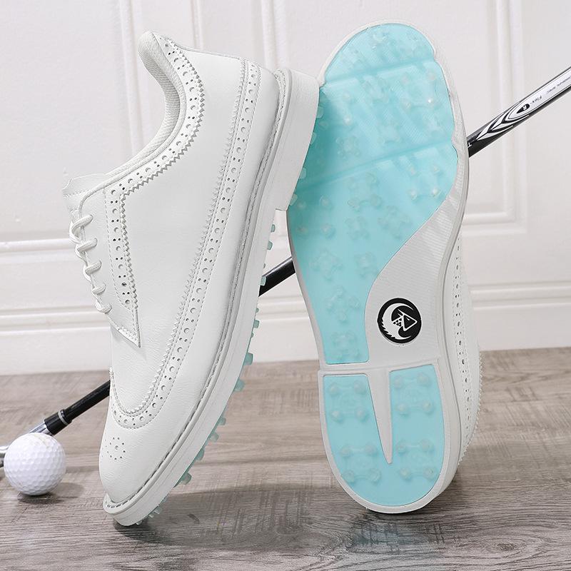 2025 новые профессиональные туфли для гольфа высокое качество мужские повседневные туфли низкий верх деловые кожаные туфли британские трендовые туфли