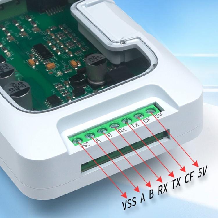 100А AC 220/380В RS485 Modbus Монитор Питания Трехфазный AC Измеритель Энергии Модуль Энергометр Wattmeter Clear View