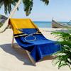 St. Louis Blues Logo Print Beach Towel, Large Soft Quick Dry Towel for Beach Camping Swimming
