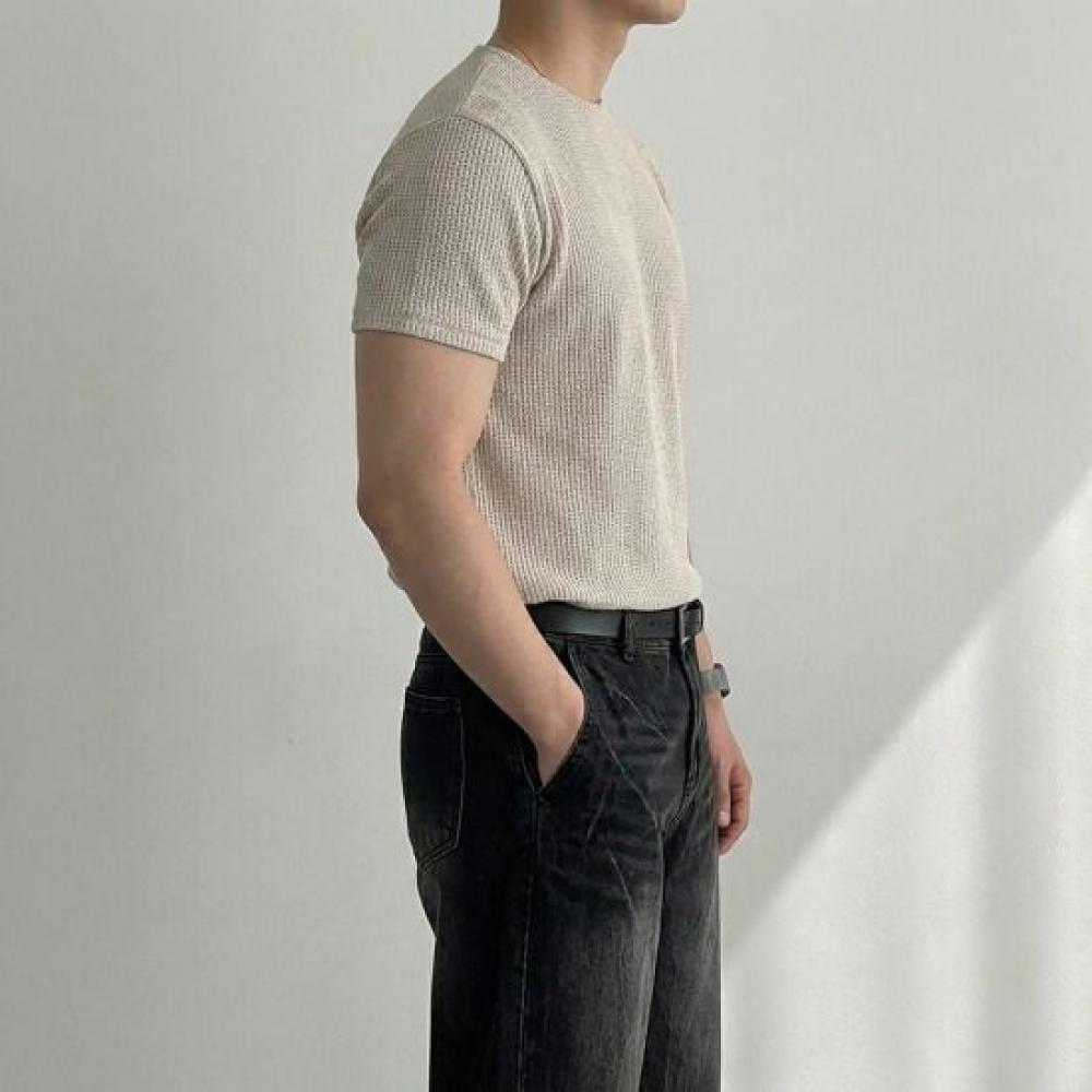Onl Men S Crop Semi muScle FiT T ShirT