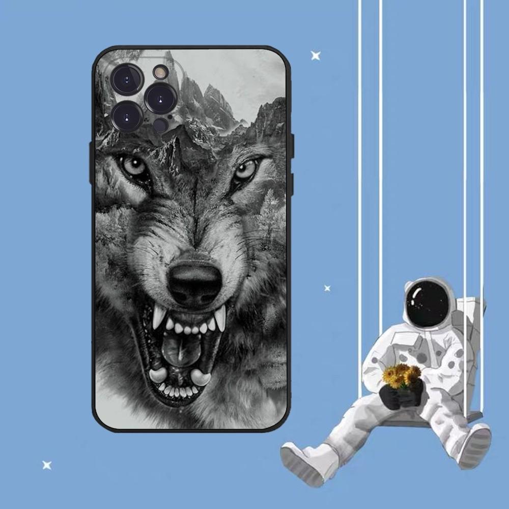 Wolf Phone Case For iPhone 14 11 12 13 Mini Pro XS Max Cover 6 7 8 Plus X XR SE 2020 Funda Shell