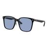Солнцезащитные очки RayBan в полной оправе, квадратные, унисекс, для пары, черные/синие