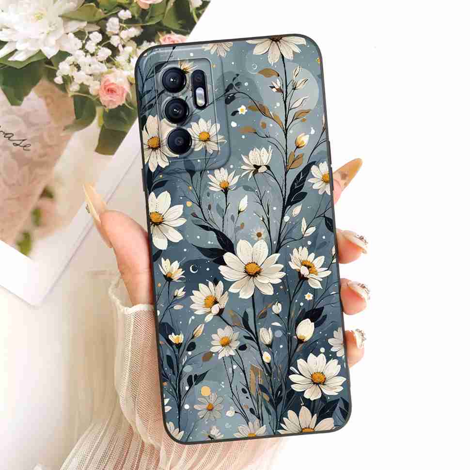 Чехол для Oppo Reno6 4G Новый Мультяшный Принт Панды Мягкий Силиконовый Чехол для Oppo Reno6 4G CPH2235 Чехлы для Телефона Fundas