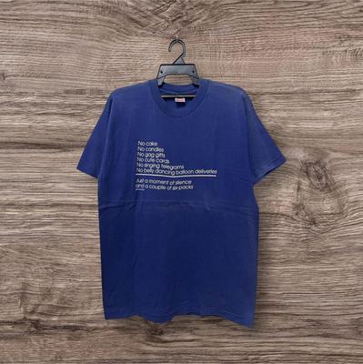 Vintage 90’s Inspirational For Human Diet Tee / Advertisement Tee / Wording Tee / Menswear / Humour Tee / Graphic Tee / Size L