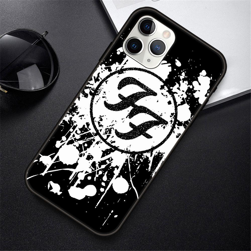 Phone Case For IPhone 12 Mini 11 Pro XR X MAX SE XS 5 6 6S 7 8 E Plus Black Cover Funda Luxury Bumper Silicone FOO FIGHTERS
