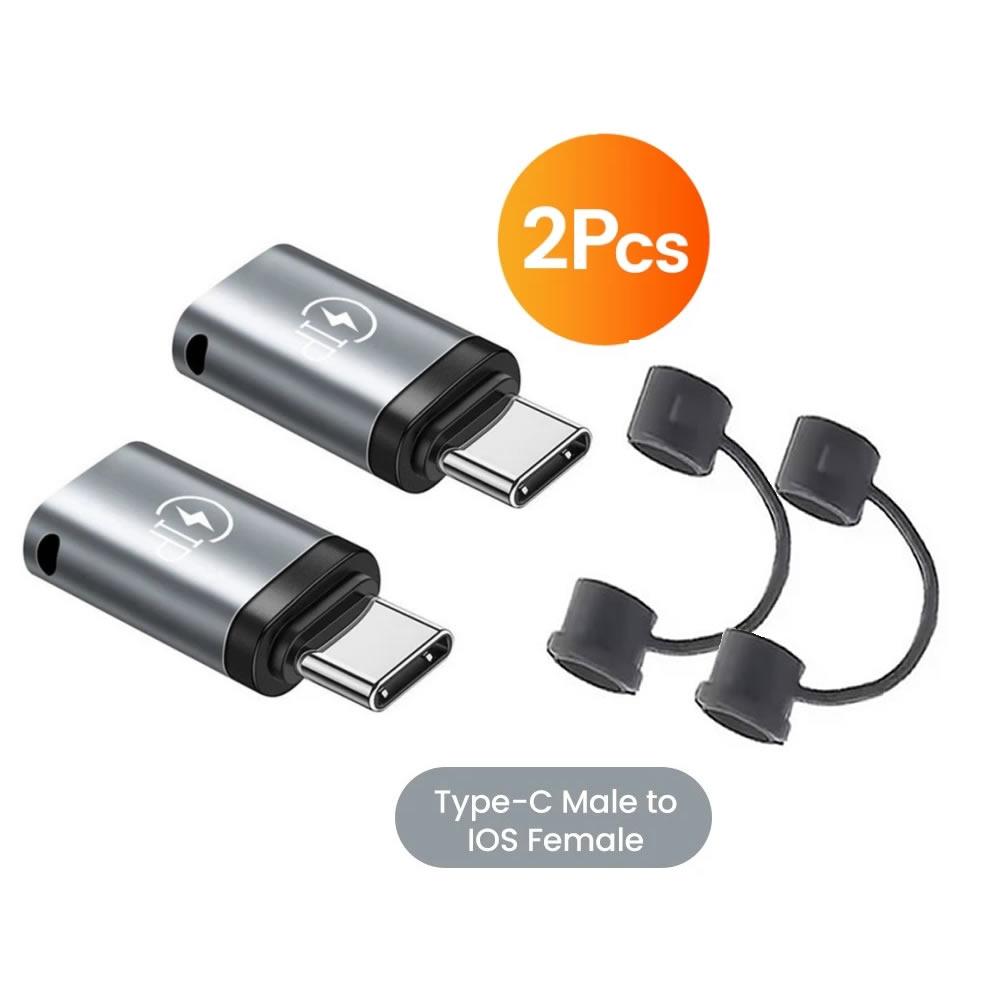 Адаптер USB C USB Type C на Lightning Female Конвертер Для iPhone 15 14 13 Xiaomi Samsung Lightning Зарядное устройство Мобильные аксессуары