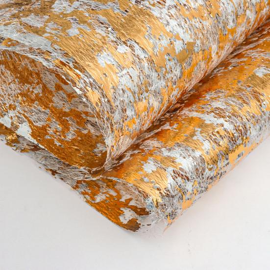 1/4/10 шт. Золотая сетчатая дорожка на стол Легко чистить Металлизированные фольгированные салфетки Свадебная вечеринка Праздничный декор обеденного стола