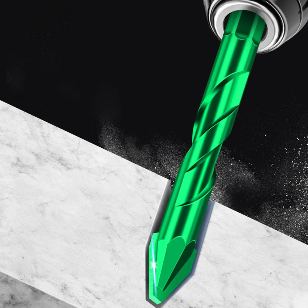 Эксцентриковое сверло для сверления 6-12 мм стеклянной плитки, пробивное каменное сверло, треугольное сверло высокой твердости, эксцентриковое прецизионное сверление