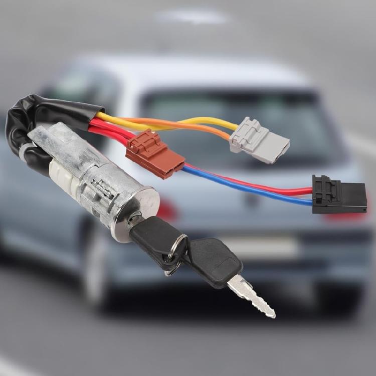 Выключатель зажигания автомобиля Простая установка для 106 405 Автомобильные аксессуары Запасной выключатель стартера с 2 ключами