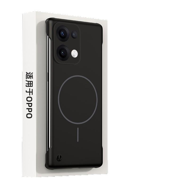 Мягкий тонкий безрамочный магнитный чехол для телефона, совместимый с OPPO RENO13 Pro, ударопрочный Reno14, ультратонкий FINDX8