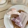 Barrette Bow Hair Claw Ballet Acetic Acid Shark Clip Sweet Zircon Hairpin  Travel
