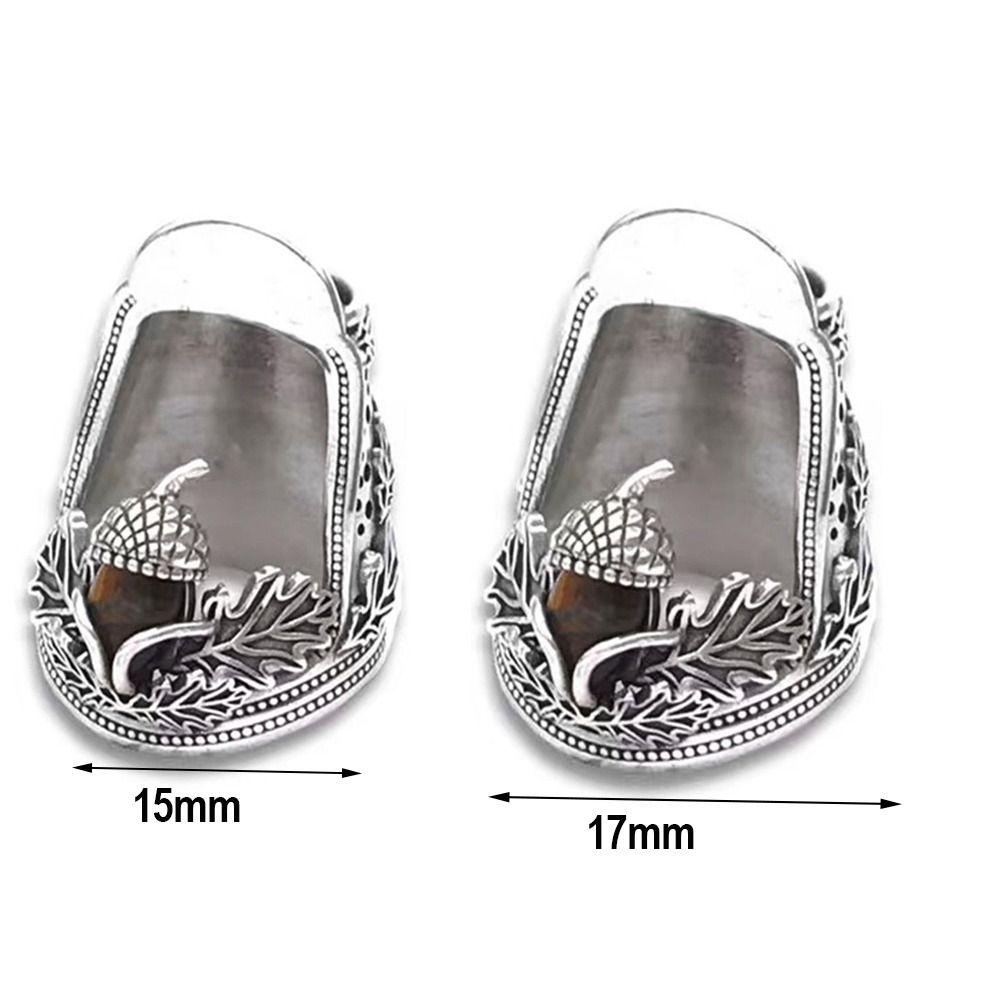 Metal Open Nail Acorn Thimble DIY Craft Embroidery Finger Protector Retro Sewing Thimble Household