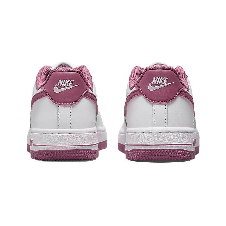 Nike Force 1 06 PS White Light Bordeaux Kids Sneakers DH9601-101