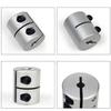 CNC Shaft Coupling Rigid Clamping Jaw Coupling High TEMP 300°C Bore 4/5/6 / 6.35 / 7/8/10 mm Motor shaft Joint Connector Motor