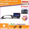 Android для LADA Niva Travel 2003-2019 Автомобильный радиоприемник DSP GPS Мультимедийный видеоплеер Беспроводной CarPlay Android Auto 2din Stereo
