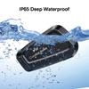 Водонепроницаемый для мотошлема Y06 музыкальный плеер Bluetooth 5.3 беспроводная гарнитура для мотоциклетного шлема гарнитура для звонков без помощи рук телефон наушники