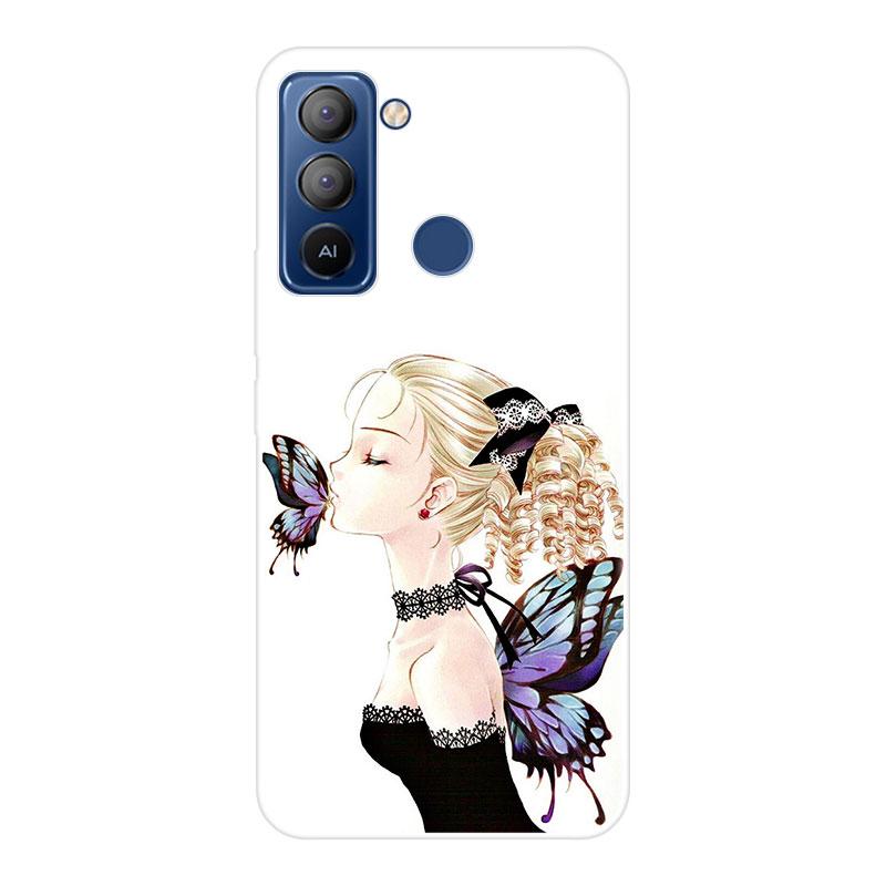 Для Tecno POP 5 LTE силиконовая задняя крышка из ТПУ мягкий чехол для телефона Tecno POP 5 Lte чехол