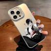 Чехол для телефона Черный дворецкий Для iPhone 16 15 14 13 12 11 Plus Pro Max разноцветный Лазерный Аврора Ударопрочный Чехол Funda