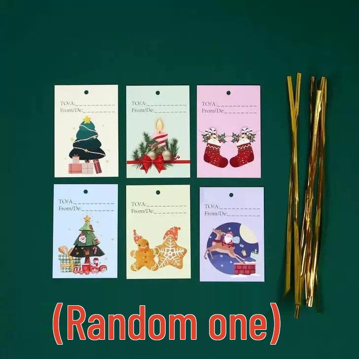 Набор подарочных мешочков на шнурке для конфет на Рождество 2025 года