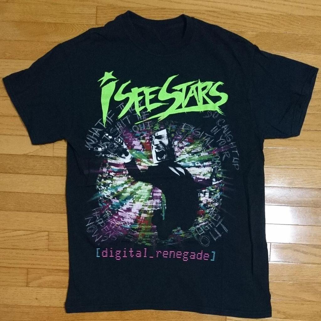 Vintage I See Stars Band Digital Renegade Black S to 5XL Shirt SG403