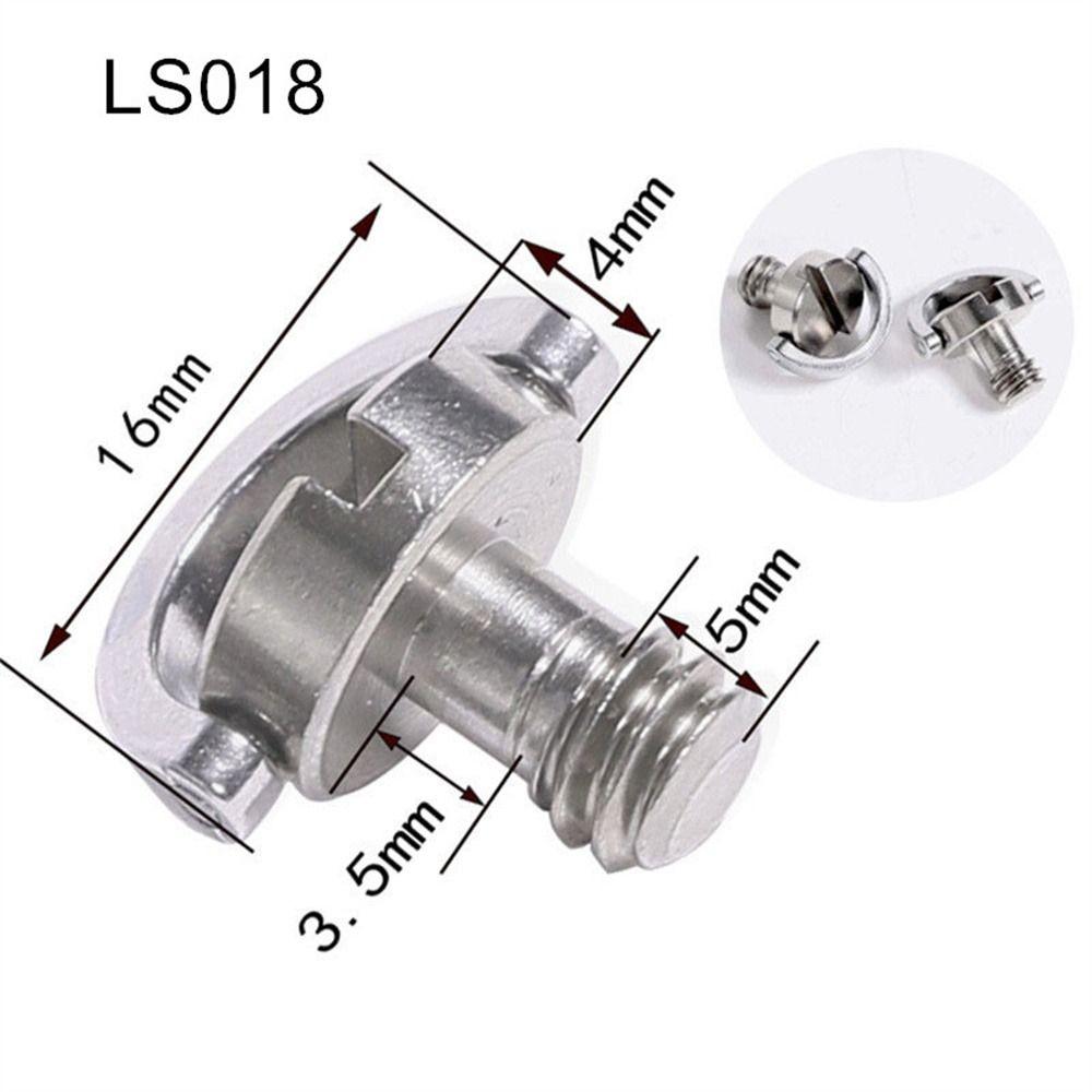 Адаптерный винт Адаптер для DSLR Быстросъемный винт для штатива 1/4-дюймовый винт для камеры Винт с D-образным кольцом