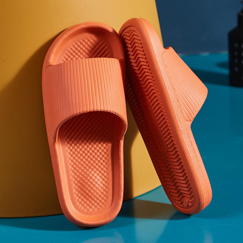 Гостиничные тапочки женские толстая подошва домашние прохладные тапочки лето