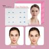 60 шт. невидимая лента для подтяжки лица, дышащая, водонепроницаемая, долговечная, формирователь лица, подтягивающий пластырь для похудения, инструменты для мгновенного макияжа