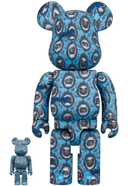 Bearbrick ROBE JAPONICA Высота BE@RBRICK "MIRROR" 100% и 400% приблизительно. 70мм/280мм